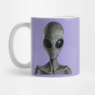 Alien Drawing Mug